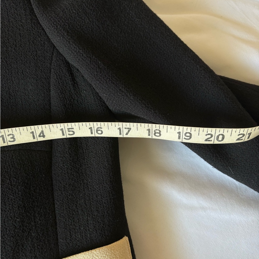 Milly New York Black and Cream Bow Blazer - Picture 6 of 6